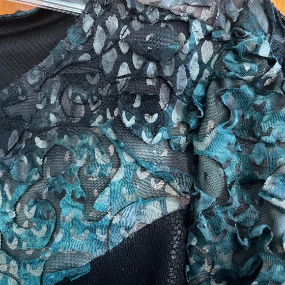 ALBERTO MAKALI Designer Long Sleeve Cocktail Dress - Picture 3 of 5